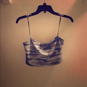 Camp crop top
